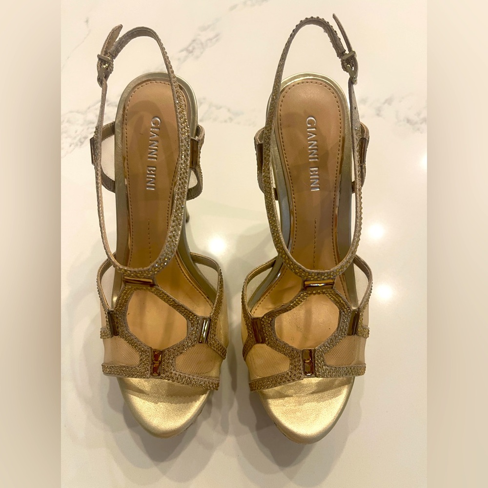 Gianni Bini Gold Women's Sandals